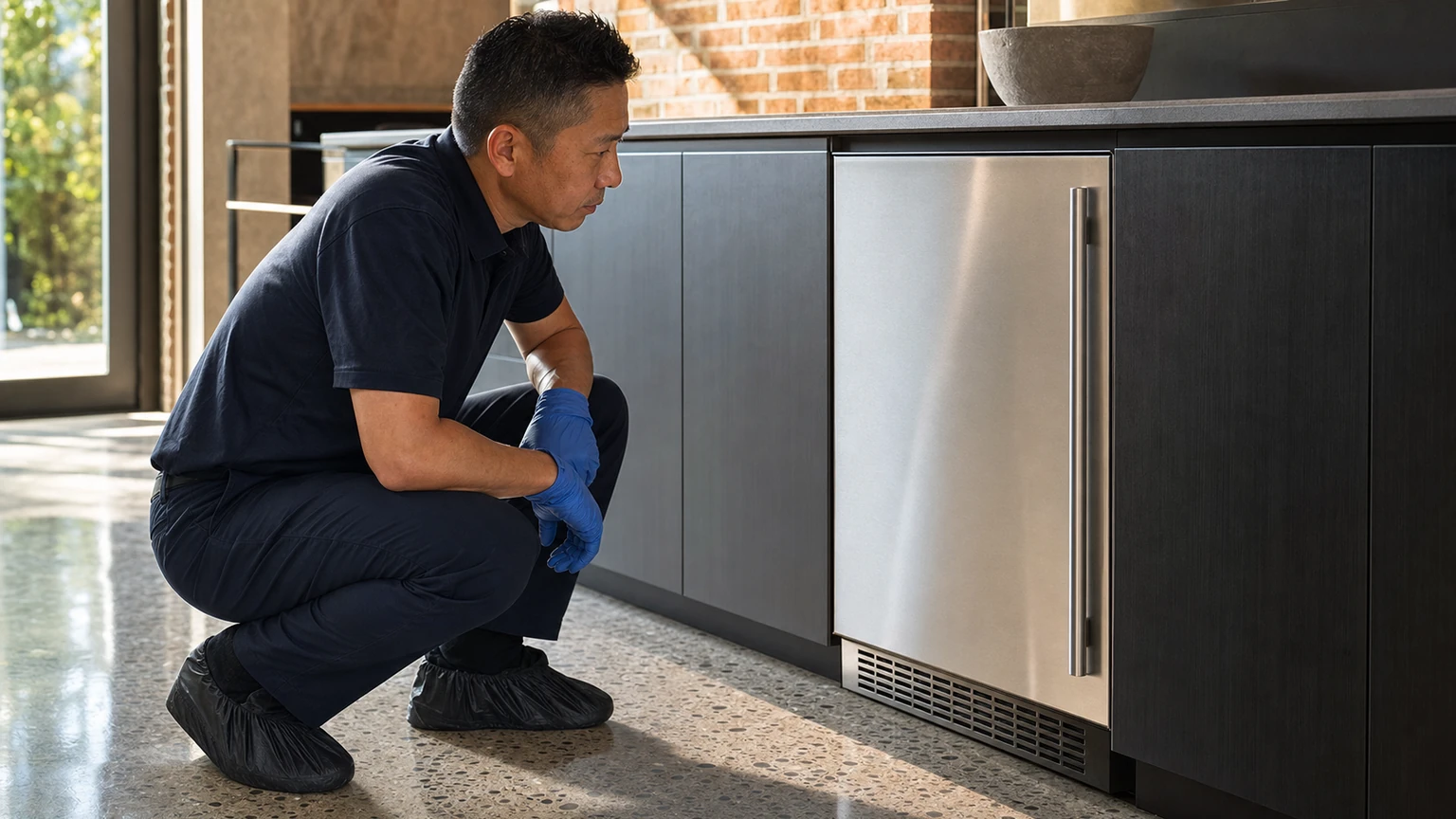 Undercounter ice maker diagnostic visit in Southampton
