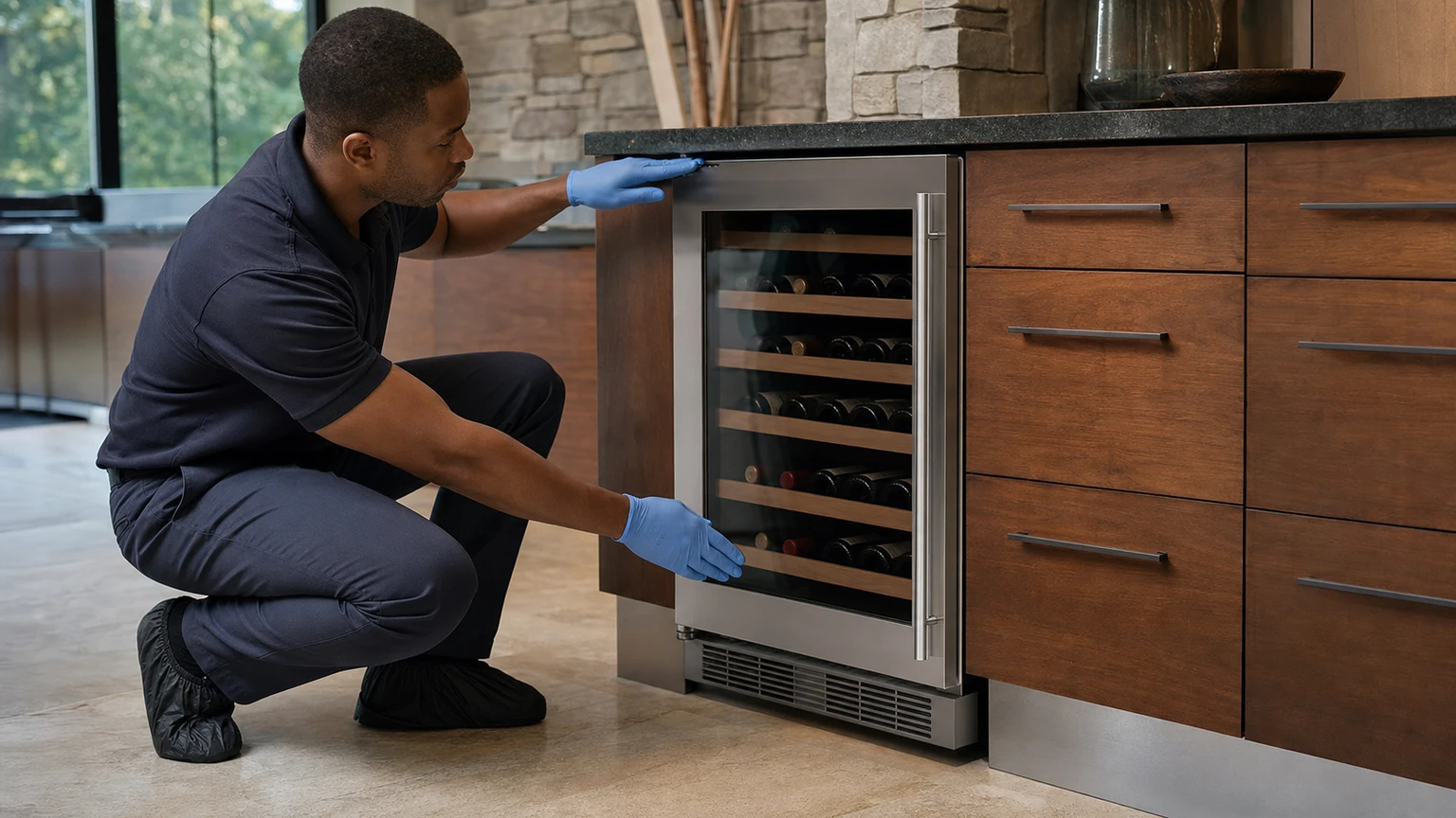 Wine cooler diagnostic visit in Southampton